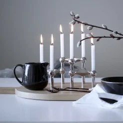 Kerzenständer aus Chrome