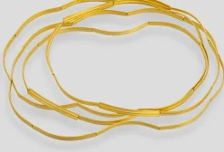 Kette »Bogen«, goldplattiert