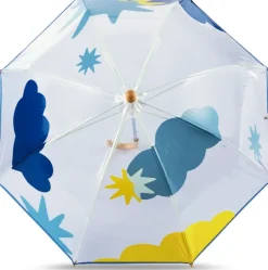 Kinder Regenschirm »Svalbard«, Blau Gelbe Wolke