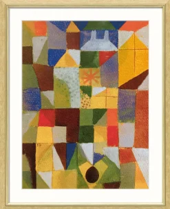 Klee, Paul: »Städtische Komposition m. d. gelben Fenstern«, 1919