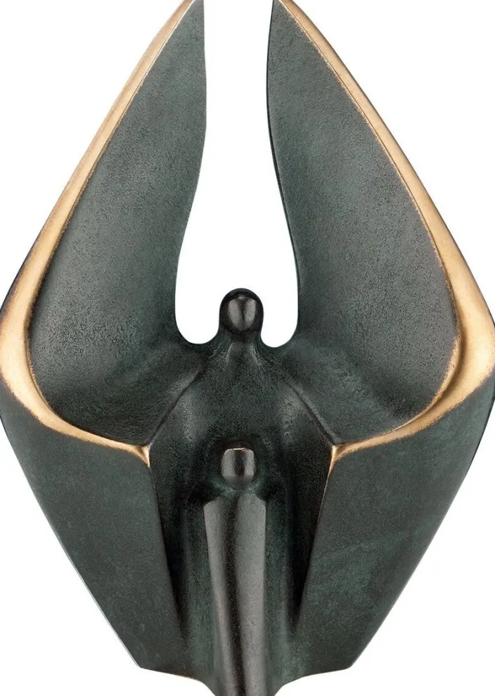 Kött-Gärtner, Luise: »Schutzengel mit Kind«, Bronze