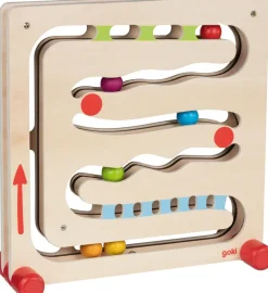 Kugelbahn mit Fingerfahrstuhl