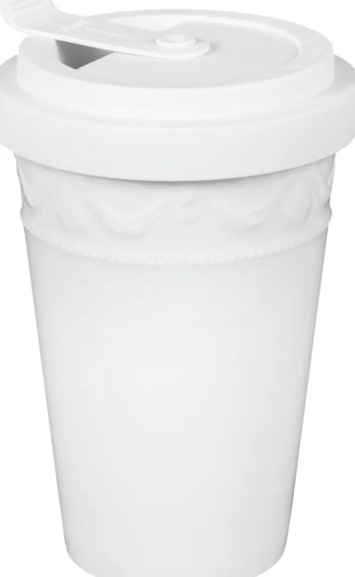 »Kurland KPM to go«, weiß mit Monogramm