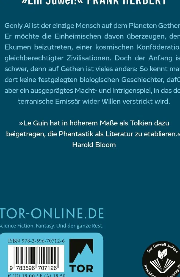 Le Guin, Ursula K.: Die linke Hand der Dunkelheit