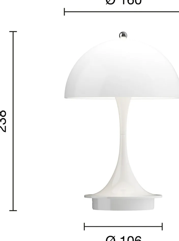 Leuchte »Panthella 160 Portable, V3«