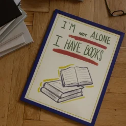 Leyva, Marta: »I Have Books«, mit Rahmung