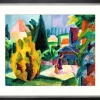 Macke, August: »Im Schlossgarten v. Oberhofen« 1914