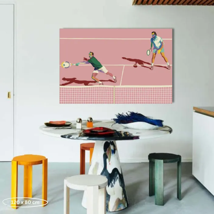 Malen nach Zahlen »Let's Play Some Tennis«