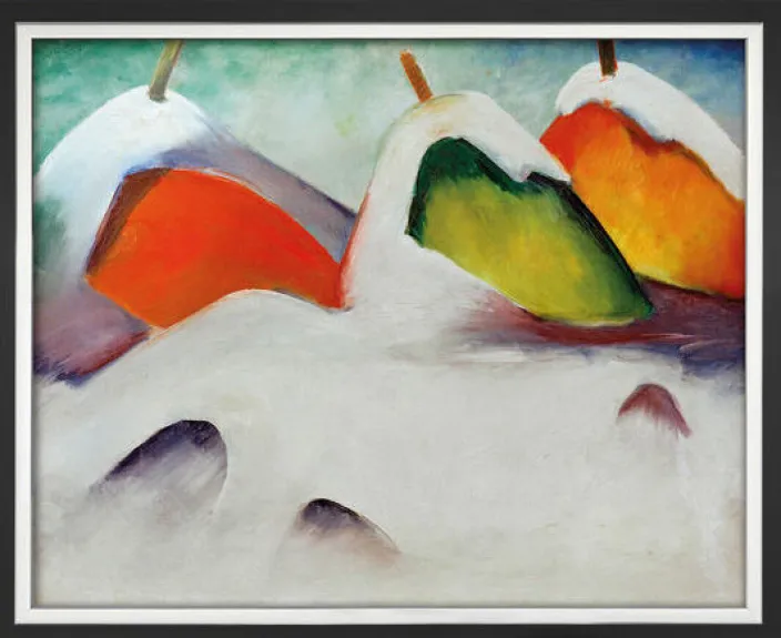 Marc, Franz: »Hocken im Schnee«