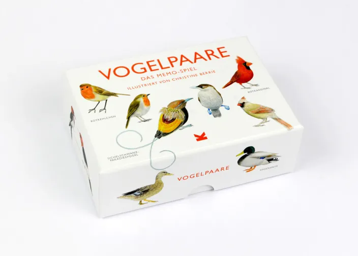 Memo Spiel »Vogelpaare«