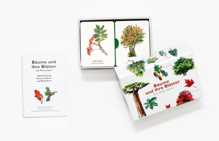 Memo-Spiel »Bäume und ihre Blätter«