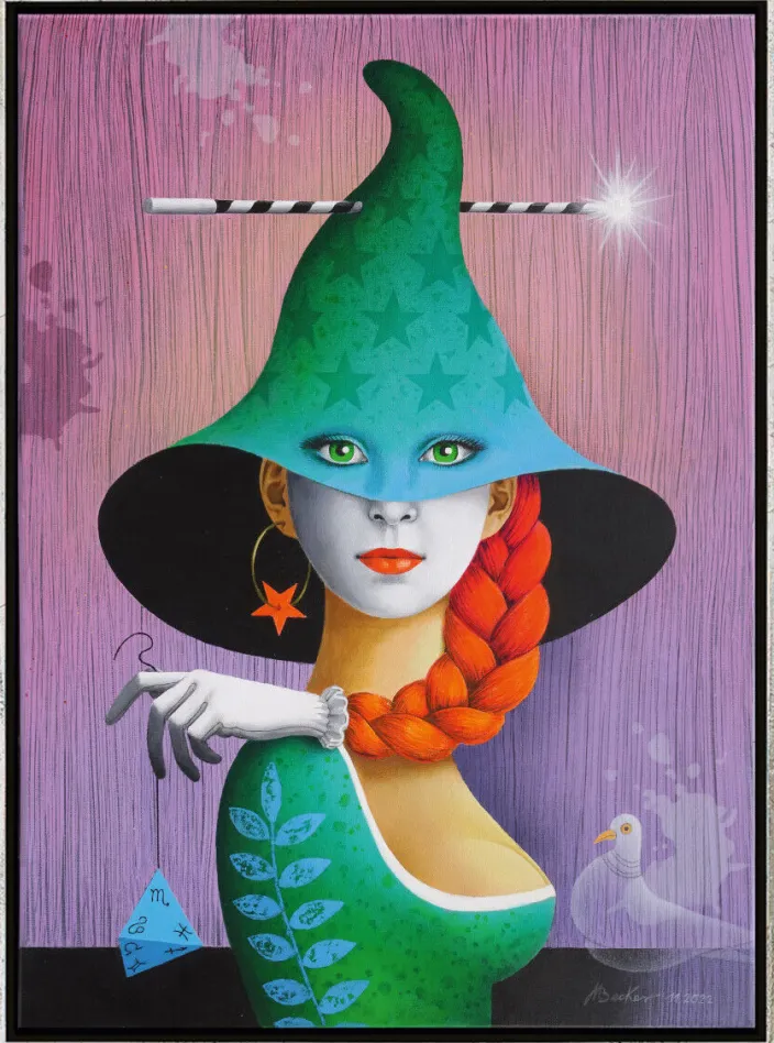 Michael Becker: »Mit Zopf und Zauberhut«, 2022