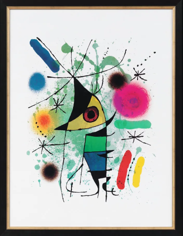 Miró, Joan: »Der singende Fisch«, 1972