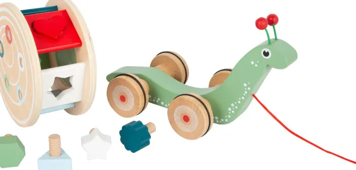 Nachzieh-Stecktier »Schnecke«