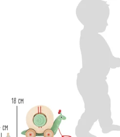 Nachzieh-Stecktier »Schnecke«