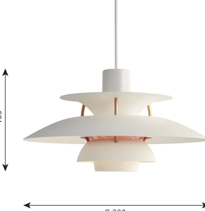 Pendelleuchte »PH5 Mini Modern« in weiß