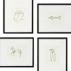 Picasso: 4 Bilder im Set, Tiere