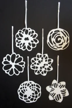 Porzellanblüten, 6er Set