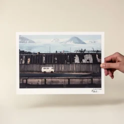 Puzzle & Kunstdruck »Ghost Town at the End of the world«