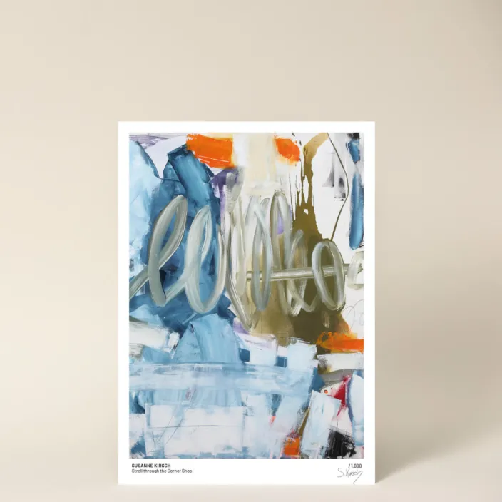 Puzzle & Kunstdruck »Stroll through the corner shop«