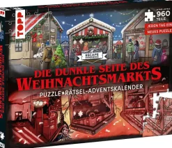 Puzzle-Rätsel-Adventskalender: Die dunkle Seite des Weihnachtsmarkts