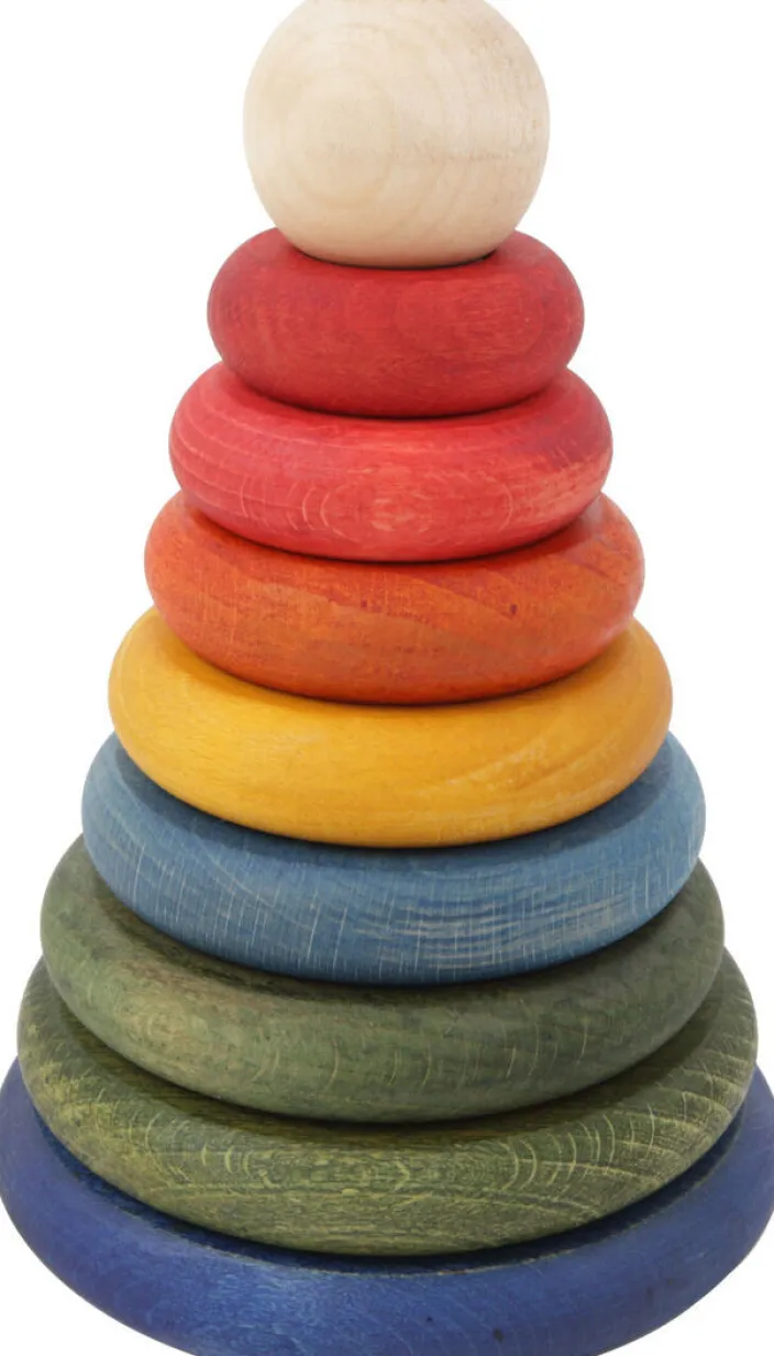 Regenbogen Stapelturm