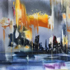 Robert Hettich: »Urban Storys« 4 Bilder im Set (2021-23)