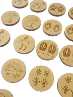 Rätselspiel »Auf der richtigen Fährte«