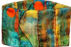 Rundschal nach Paul Klee »Ad Parnassum«