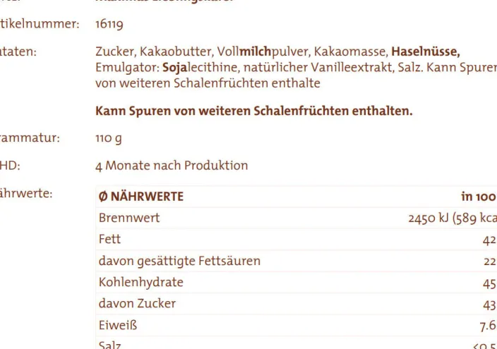 Schokobox »Viel Glück«