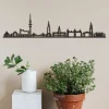 Skyline »Hamburg« aus Holz