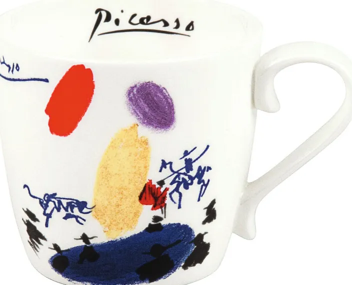 4-teiliges Becherset nach Pablo Picasso