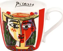 4-teiliges Becherset nach Pablo Picasso