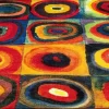 Teppich »Farbstudie Quadrate« nach Kandinsky