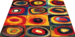 Teppich »Farbstudie Quadrate« nach Kandinsky