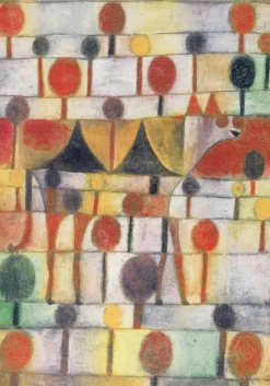 Teppich »Kamel in rhythmischer Baumlandschaft« nach Paul Klee