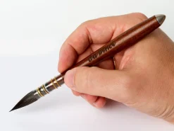 Traditioneller Aquarellpinsel mit Ethergraf®-Metallspitze