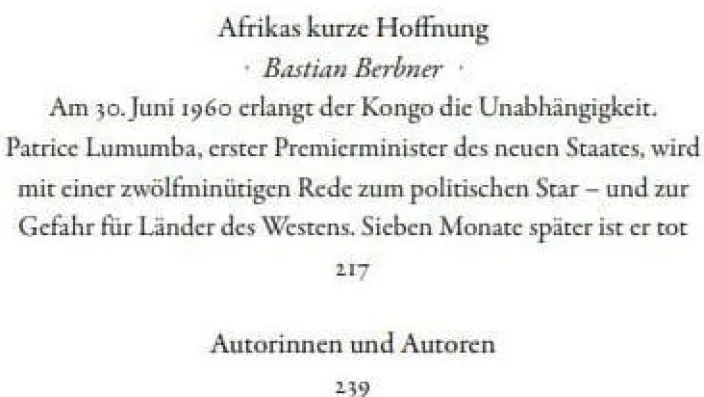 »Und plötzlich ist die Welt eine andere«: Sternstunden der Menschheit
