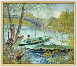 van Gogh, Vincent: »Fischen im Frühling«
