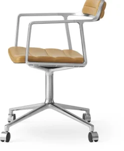 Vipp Bürostuhl »Swivel«, Cognac