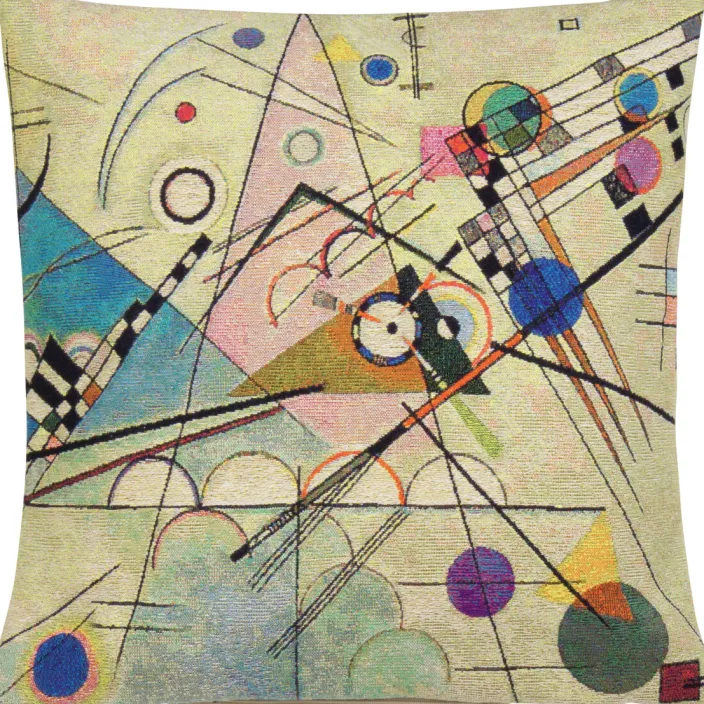 Wassily Kandinsky: 3 Kissenhüllen »Komposition VIII A-C« im Set