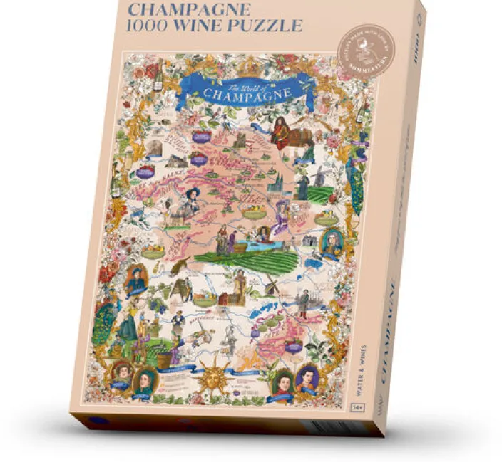 Wein Puzzle »Champagne«