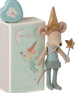 »Zahnfee Maus« in Streichholzschachtel