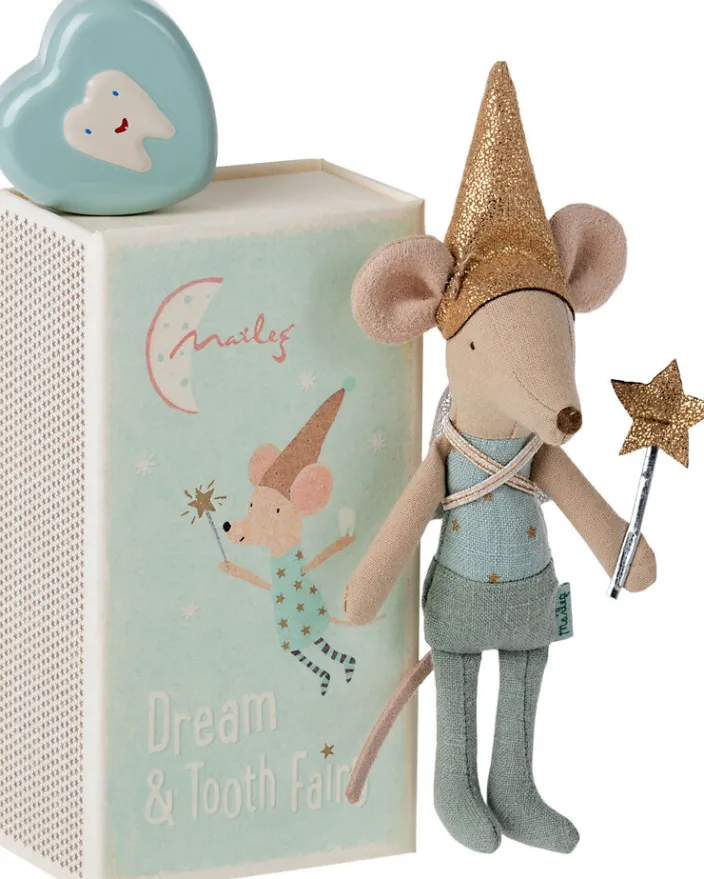 »Zahnfee Maus« in Streichholzschachtel