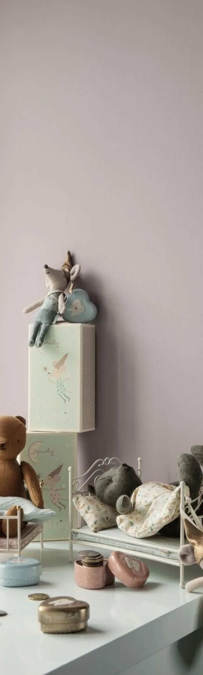 »Zahnfee Maus« in Streichholzschachtel