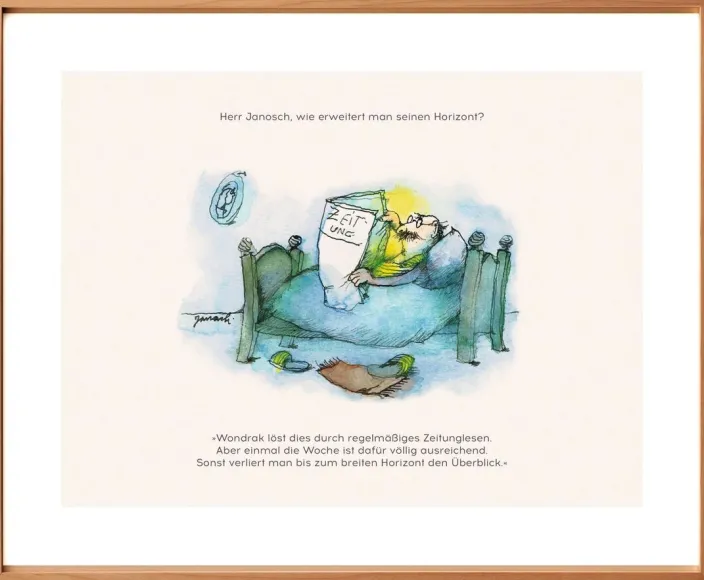 ZEIT-Edition »Herr Janosch, wie erweitert man seinen Horizont?«