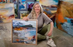 ZEIT-Sonderedition Kunstkurs: Insa Hoffmann - Kaltwachs und Ölfarbe