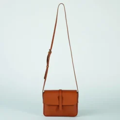 ZEIT-Tasche »Saddle Bag Small« Cognac