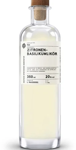 Zitronen-Basilikumlikör »966«
