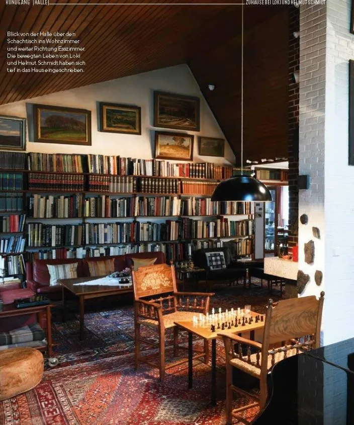 Zuhause bei Loki und Helmut Schmidt